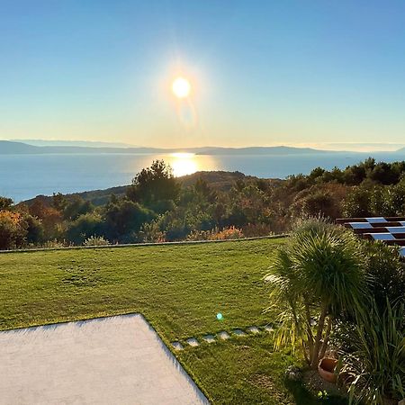Luxury Panorama Vila With Amazing Seaview In Gondolici 7 Km From Rabac Labin  Exterior foto